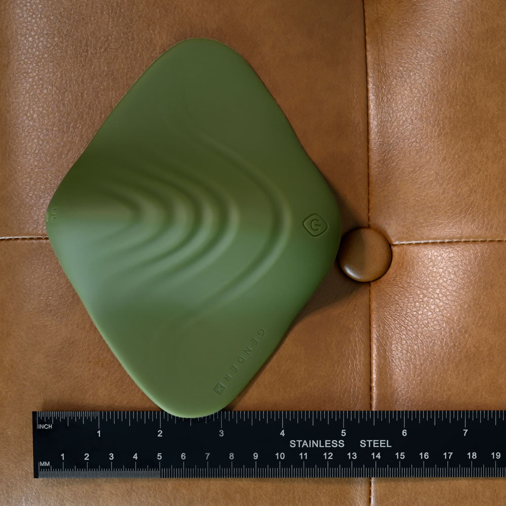 Gender X PLEASURE PAD - Green USB Rechargeable Grinding Pad